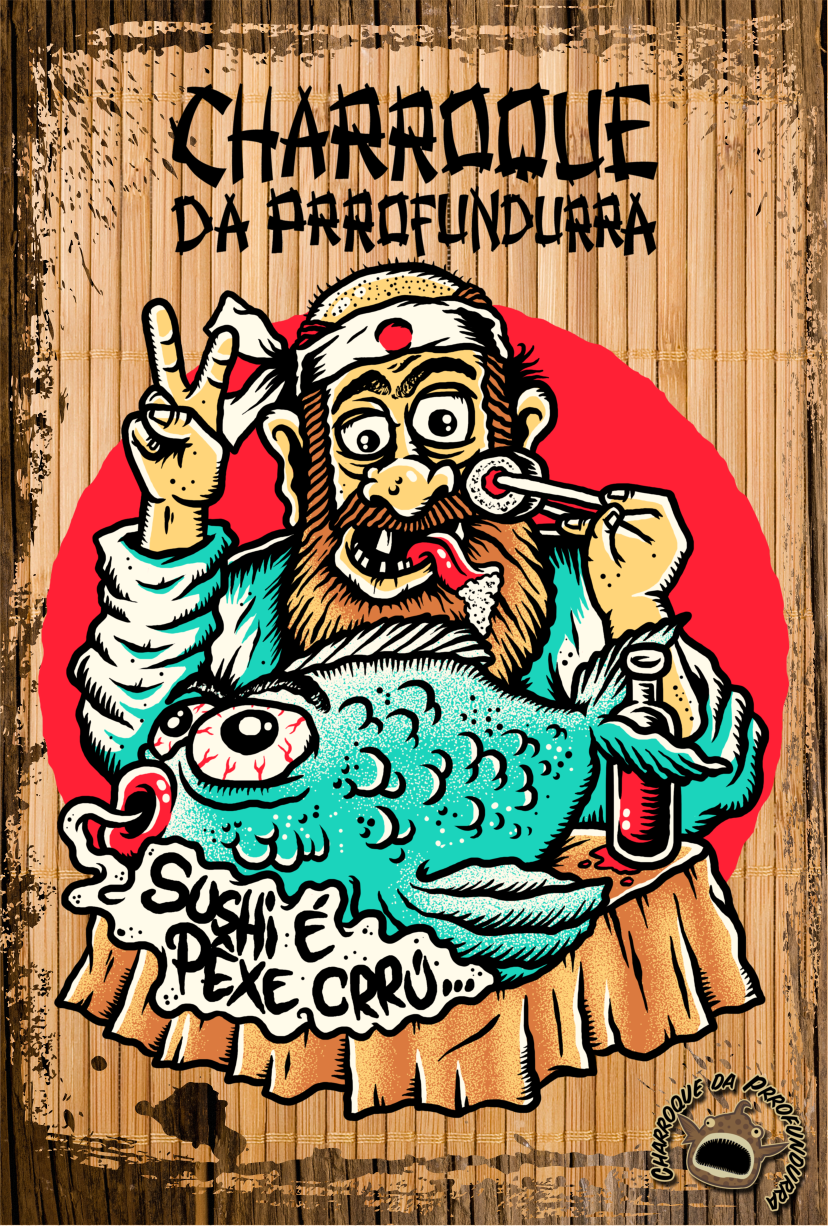 Sushi é pêxe crrú
