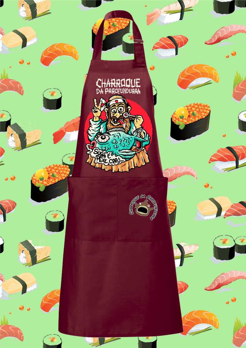 Sushi é pêxe crrú!