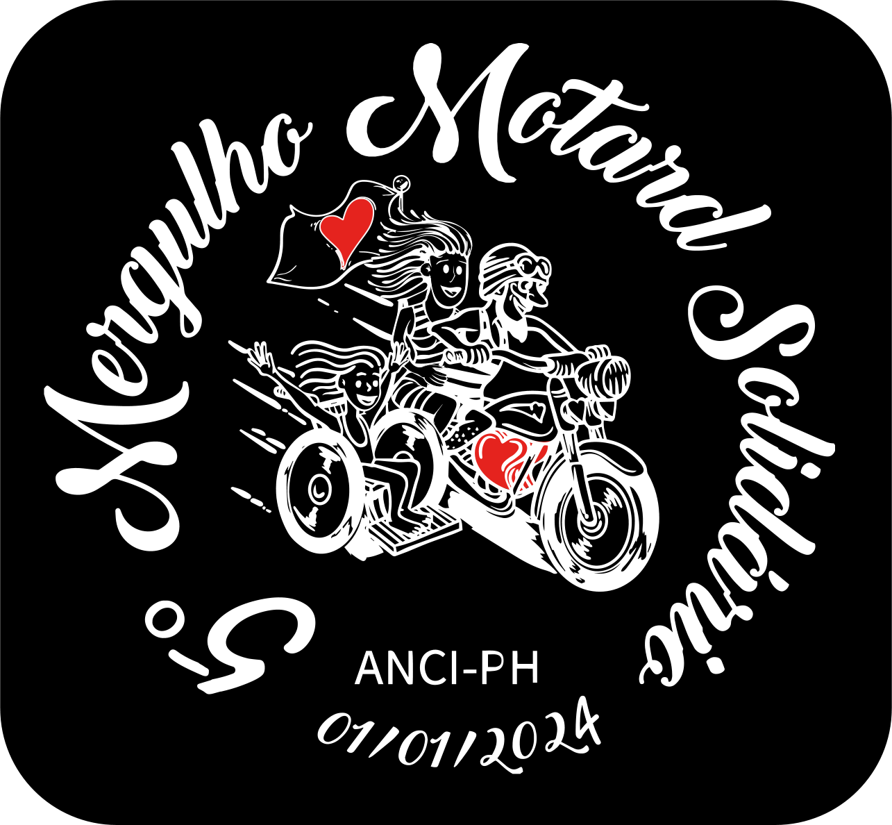 Sweatshirt "Mergulho Motard Solidário - Apoia os Cuidadores Informais"