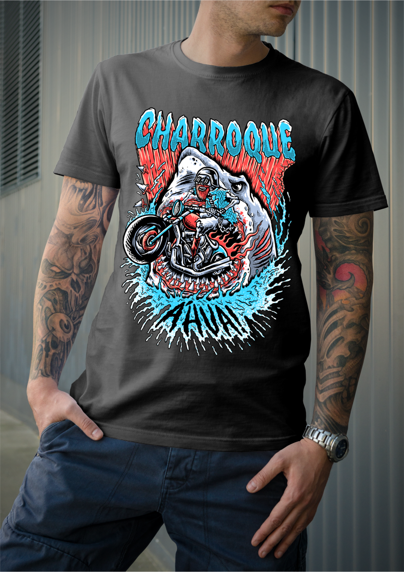 Motard Tubarão 2024 - CINZENTA