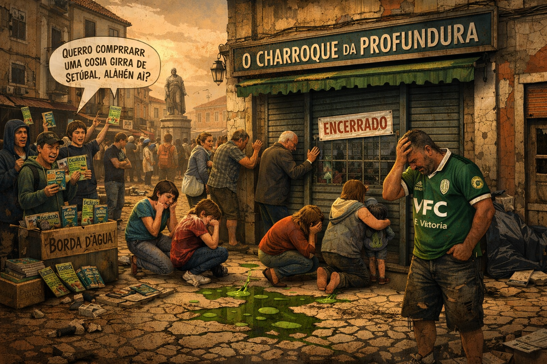 O dia em que a loja do Charroque da Prrofundurra fechou