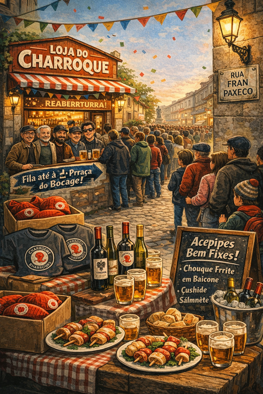 A nova loja do Charroque da Prrofundurra