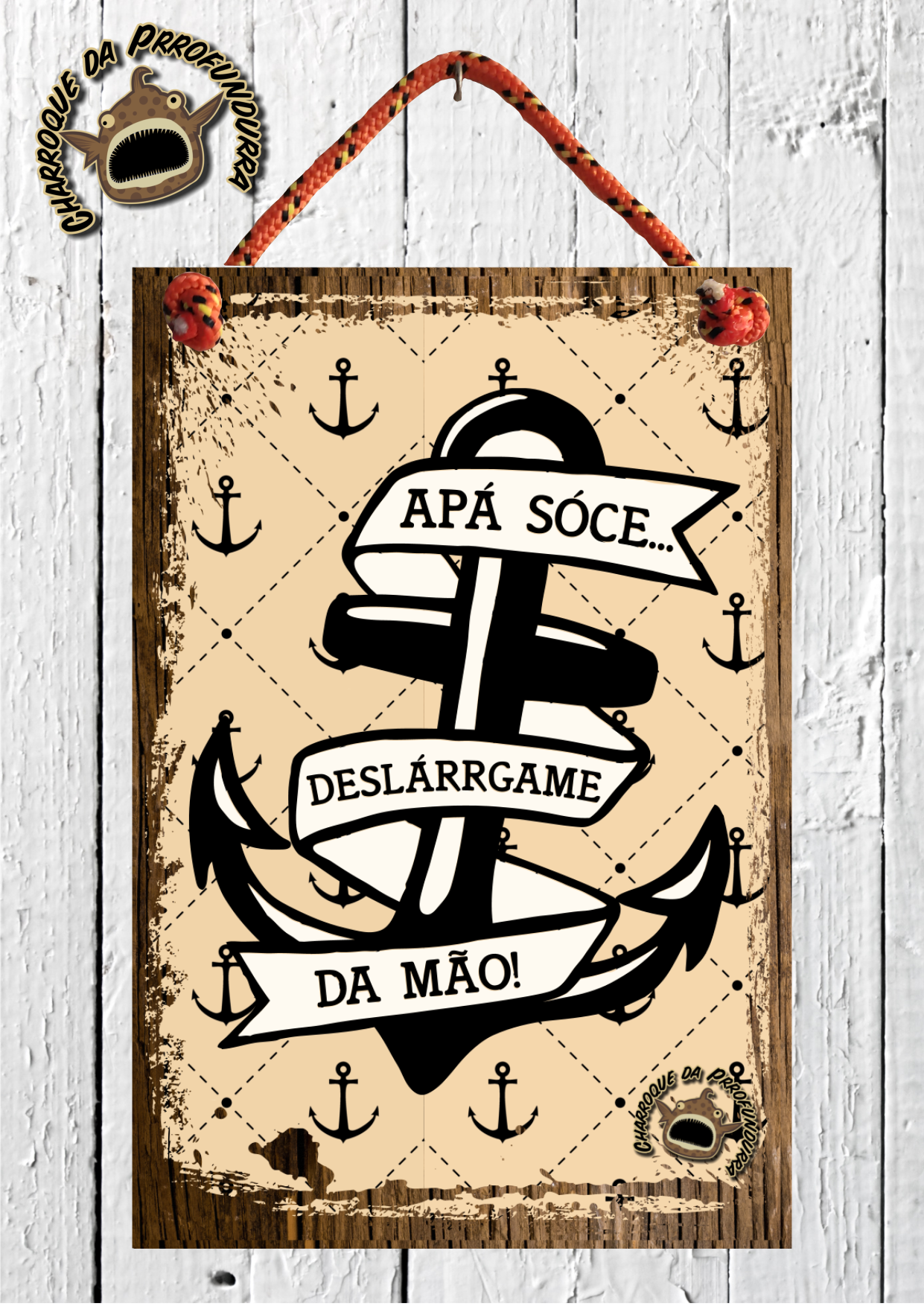 Apá sóce... Deslárrgame da mão!