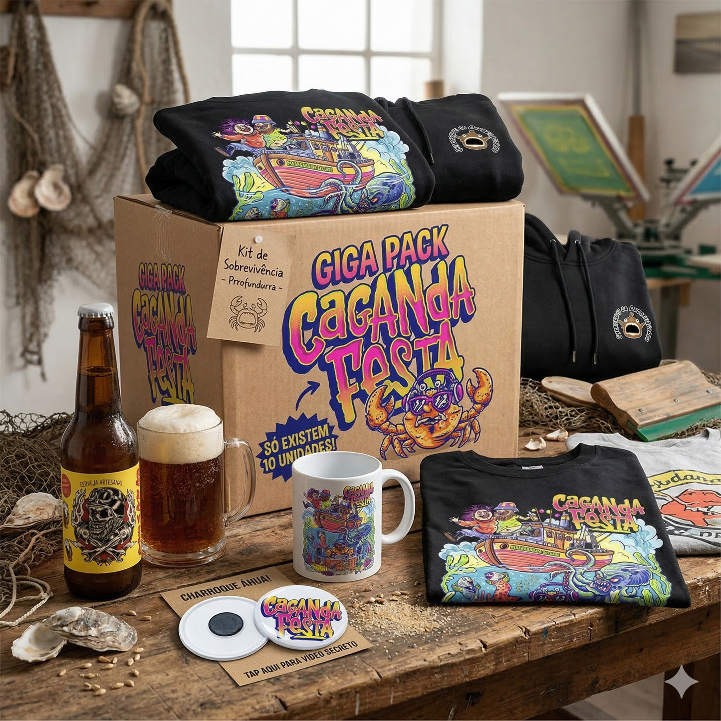 L'Agostinho apresenta Caganda Pack