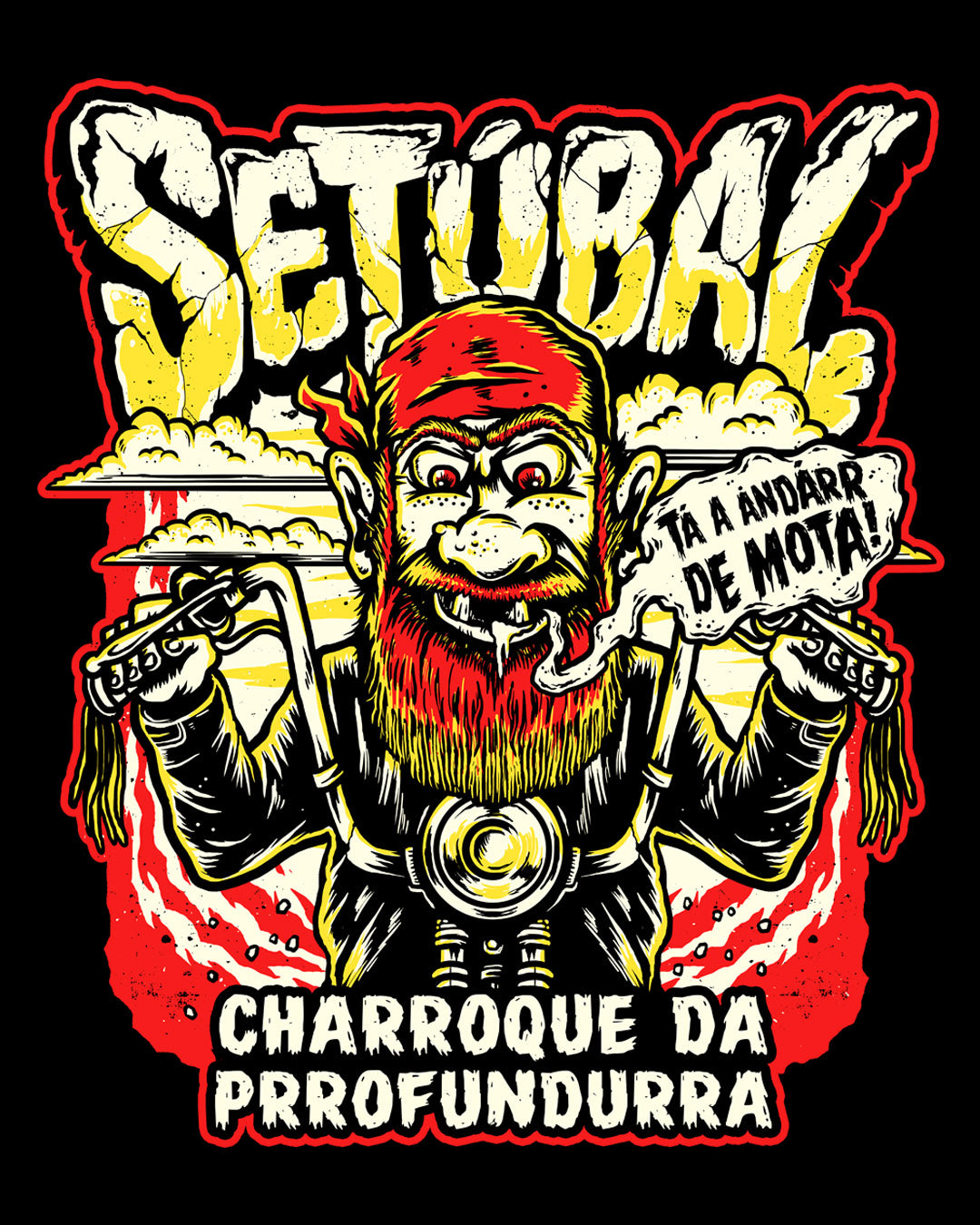 Tá a andárr de mota