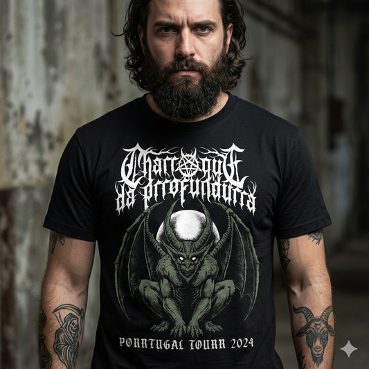 💀 T-shirt Porrtugal Tourr – Edição Limitada 💀