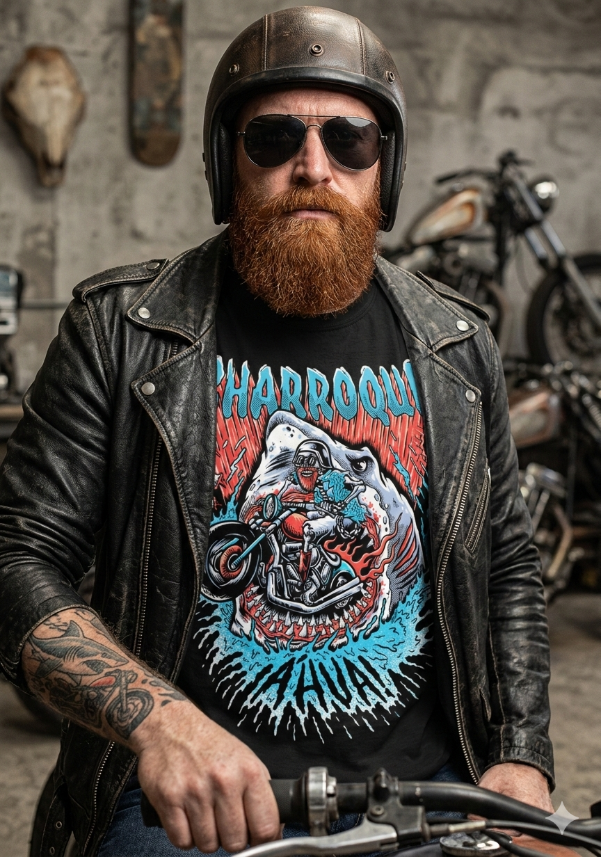 Motard Tubarão 2024 - PRETA